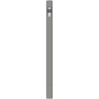 Trojhranný silikónový obal pre Apple Pencil 1. generácie - sivý