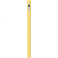 Trojhranný silikónový obal pre Apple Pencil 1. generácie - žltý
