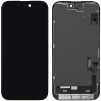 Premium OLED displej s dotykovým sklom a rámčekom pre Apple iPhone 15