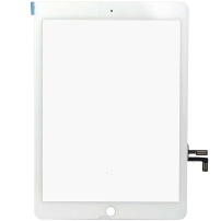 Premium predné dotykové sklo (touch screen) pre Apple iPad 9,7" 2017 - biele