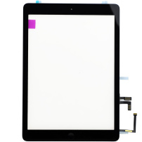 Predné dotykové sklo (touch screen) pre Apple iPad Air – čierny rámček