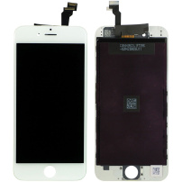 Refurbished Original LCD displej s&nbsp;dotykovým sklom a&nbsp;rámčekom pre Apple iPhone 6 – biely