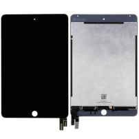 Refurbished Original LCD panel + predné dotykové sklo (touch screen) pre Apple iPad Mini 4 – čierny rámček