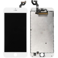Refurbished Original náhradný LCD displej s&nbsp;dotykovým sklom a&nbsp;rámčekom pre Apple iPhone 6S Plus - biely