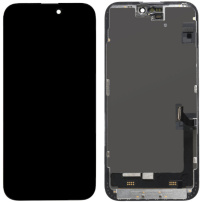 Refurbished Original OLED displej s dotykovým sklom a rámčekom pre Apple iPhone 15 Plus
