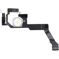 Flex kábel s bleskom a mikrofónom pre iPhone 14 Pro Max - zlatý