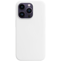 Silikónový kryt s MagSafe pre iPhone 14 Pro - biely