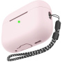 AhaStyle silikónový obal s pútkom pre AirPods Pro 3 - ružový