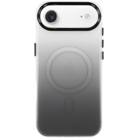 Ochranný kryt s farebným prechodom a MagSafe pre iPhone Air - sivý