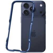 Luphie ochranný kovový rámček pre iPhone 17 Pro - tmavomodrý