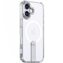 Kryt s výklopným stojánkom a MagSafe pre iPhone 17 - číry