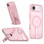 Kryt s výklopným stojanom a MagSafe pre iPhone Air - ružový