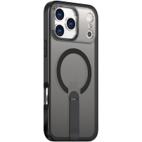 Kryt s výklopným stojánkom a MagSafe pre iPhone 17 Pro - čierny