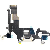 Nabíjací a audio flex konektor pre Apple iPhone 11 - biela