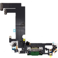 Nabíjací a audio flex konektor pre Apple iPhone 12 mini - zelená