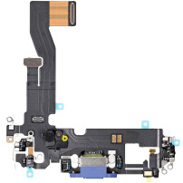 Nabíjací a audio flex konektor pre Apple iPhone 12 Pro - pacifická modrá