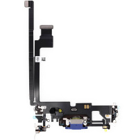 Nabíjací a audio flex konektor pre Apple iPhone 12 Pro Max - pacifická modrá