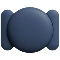 Silikónový magnetický obal na AirTag 1 / 2 - tmavomodrý