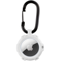 Tactical Beam Rugged 2.0 odolný obal pre AirTag 1 / 2 - biely