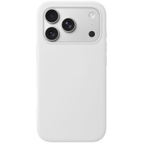 Silikónový kryt s MagSafe pre iPhone 17 Pro Max - biely