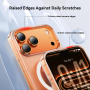 JOYROOM Skin Feel matný transparentný kryt s MagSafe pre iPhone 17 - číry