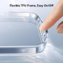 JOYROOM Skin Feel matný transparentný kryt pre iPhone 17 Pro - číry