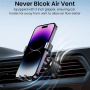 UGREEN držiak do auta do ventilačnej mriežky pre iPhone - tmavosivý