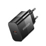 ESSAGER X9 GaN rýchlonabíjací adaptér s portom USB-C - 30W - čierny