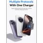 ESSAGER ES-CD53 rýchlonabíjací adaptér s portom USB-C - 20W - čierny