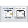 ESSAGER ES-CD52 rýchlonabíjací adaptér s portom USB-C - 30W - čierny