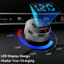 ESSAGER ES-CC26 autonabíjačka s portmi DC / USB-C / USB-A - 150W - čierna