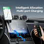 ESSAGER ES-CC26 autonabíjačka s portmi DC / USB-C / USB-A - 150W - čierna
