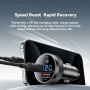 ESSAGER ES-CC26 autonabíjačka s portmi DC / USB-C / USB-A - 150W - čierna