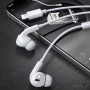 WEKOME YB10 slúchadlá s konektorom Lightning - biela