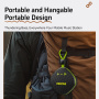 WEKOME WD-07 bezdrôtový Bluetooth reproduktor - oranžovočierny