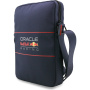 Oracle Red Bull Racing Nylon Oversize Vertical Logo taška pre iPad do 11" - L - tmavomodrá