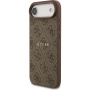 Guess 4G Farebný krúžok s MagSafe pre iPhone Air - hnedý