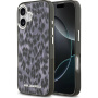 Karl Lagerfeld IML Leopard kryt s MagSafe pre iPhone 17 - šedý