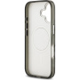 Karl Lagerfeld IML Leopard kryt s MagSafe pre iPhone 17 - šedý