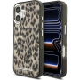 Karl Lagerfeld IML Leopard kryt s MagSafe pre iPhone 17 - hnedý