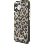 Karl Lagerfeld IML Leopard kryt s MagSafe pre iPhone 17 - hnedý