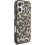 Karl Lagerfeld IML Leopard kryt s MagSafe pre iPhone 17 - hnedý
