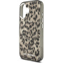 Karl Lagerfeld IML Leopard kryt s MagSafe pre iPhone 17 - hnedý