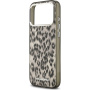 Karl Lagerfeld IML Leopard kryt s MagSafe pre iPhone 17 Pro Max - hnedý