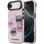 Karl Lagerfeld IML Multi K&CH Hlavy kryt pre iPhone Air - ružový