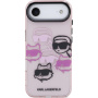 Karl Lagerfeld IML Multi K&CH Hlavy kryt pre iPhone Air - ružový