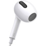 Baseus Encok H17 slúchadlá s 3,5 mm jack konektorom - biela