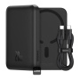 Baseus Magnetic Mini Air bezdrôtová MagSafe powerbanka s portom USB-C - 6 000 mAh - čierna