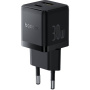 Baseus Palm nabíjací adaptér s portami USB-C / USB-A - 30W - čierny