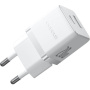 Baseus Vreckový nabíjací adaptér s portami USB-C / USB-A - 20W - biely